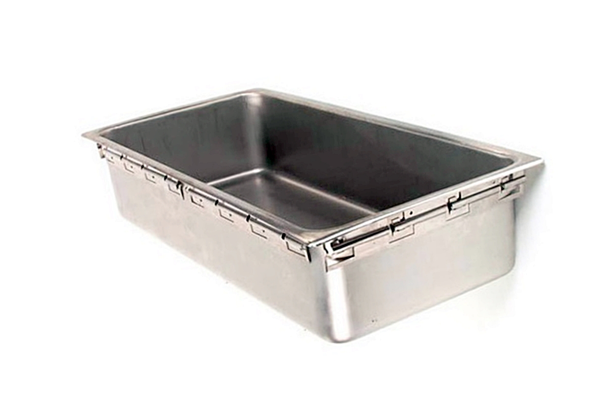 (image for) APW Wyott 55385 4/3 WELL PAN W/DRAIN & STUD - Click Image to Close